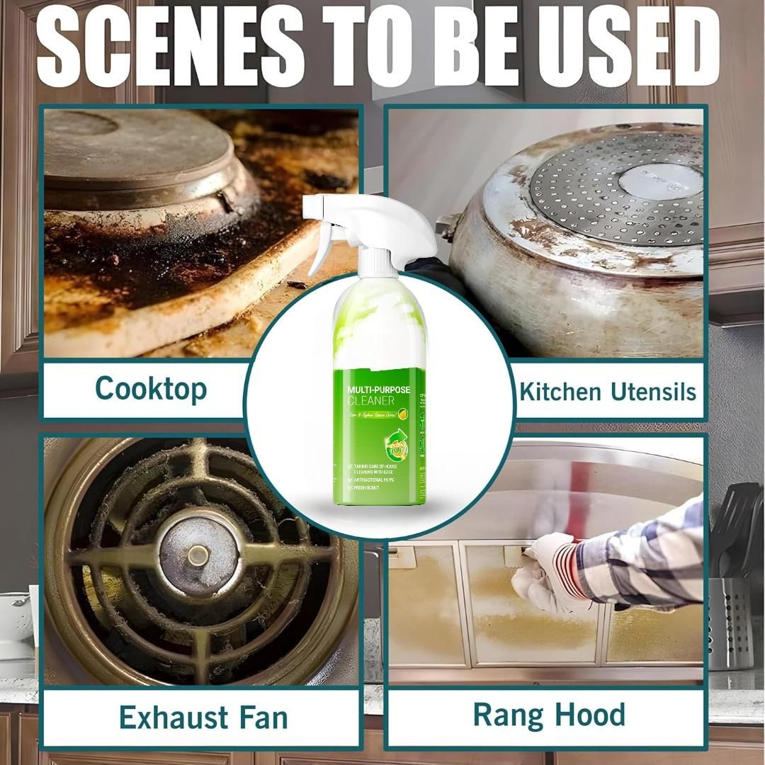 🧼✨ Multi-Purpose Cleaner Spray – Kitchen, Bathroom, Tiles & Floor