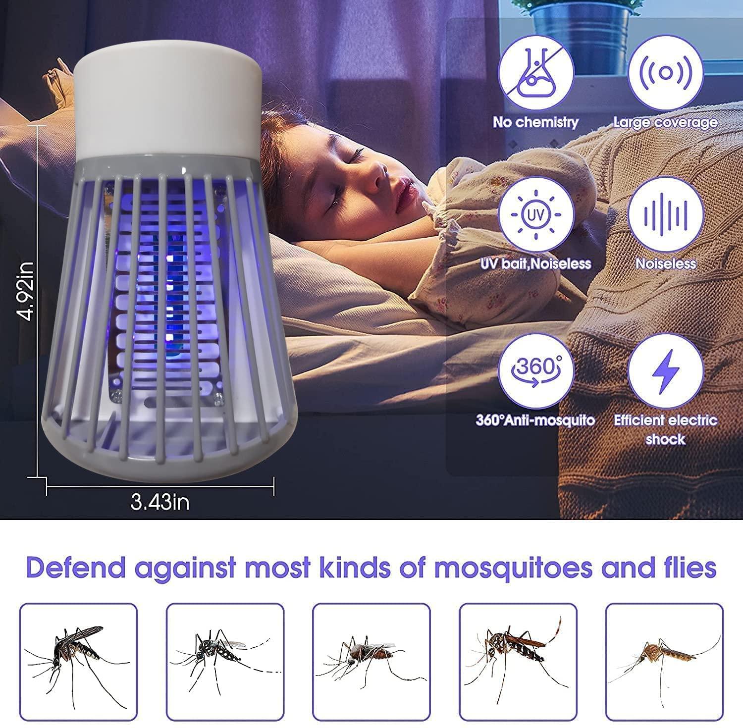 🦟⚡ Electric Shock Mosquito Killer Racket