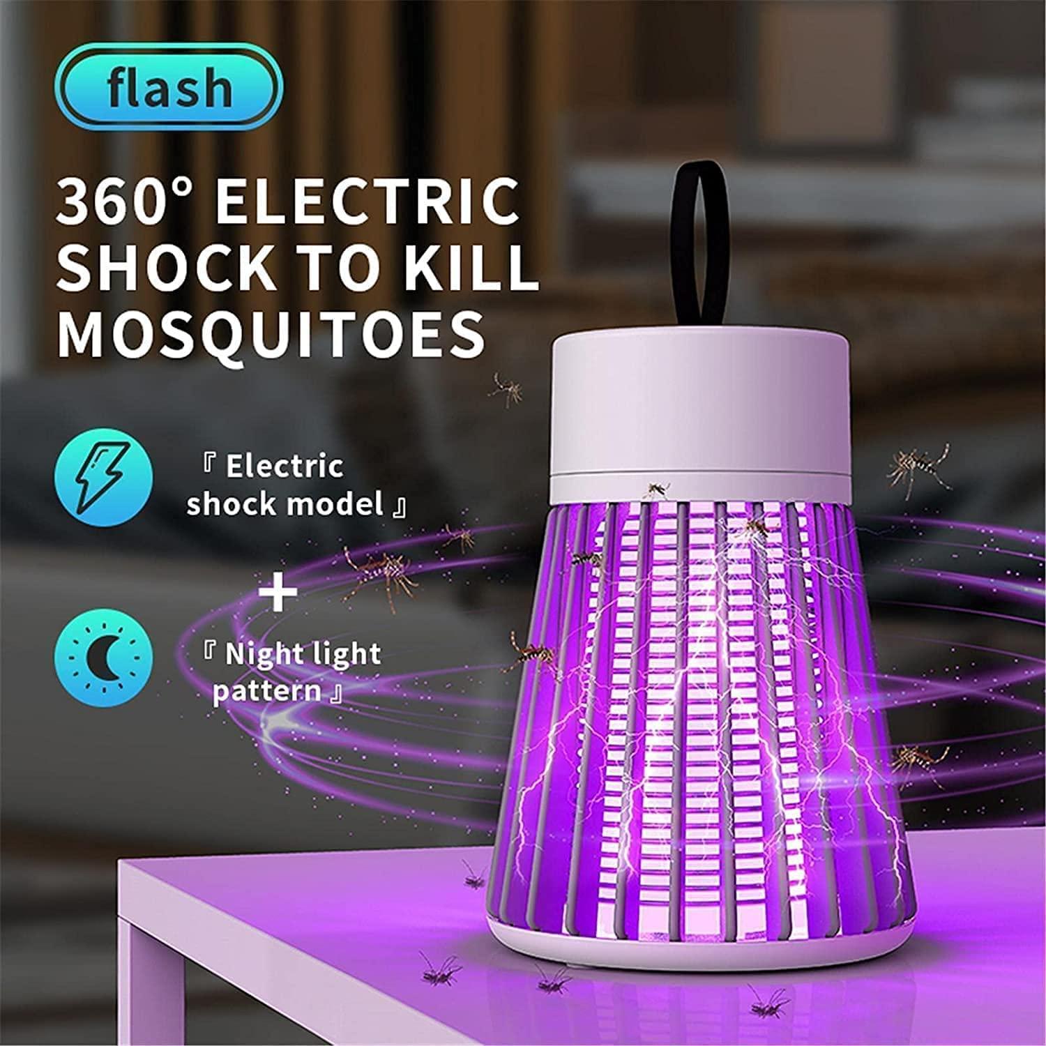 🦟⚡ Electric Shock Mosquito Killer Racket