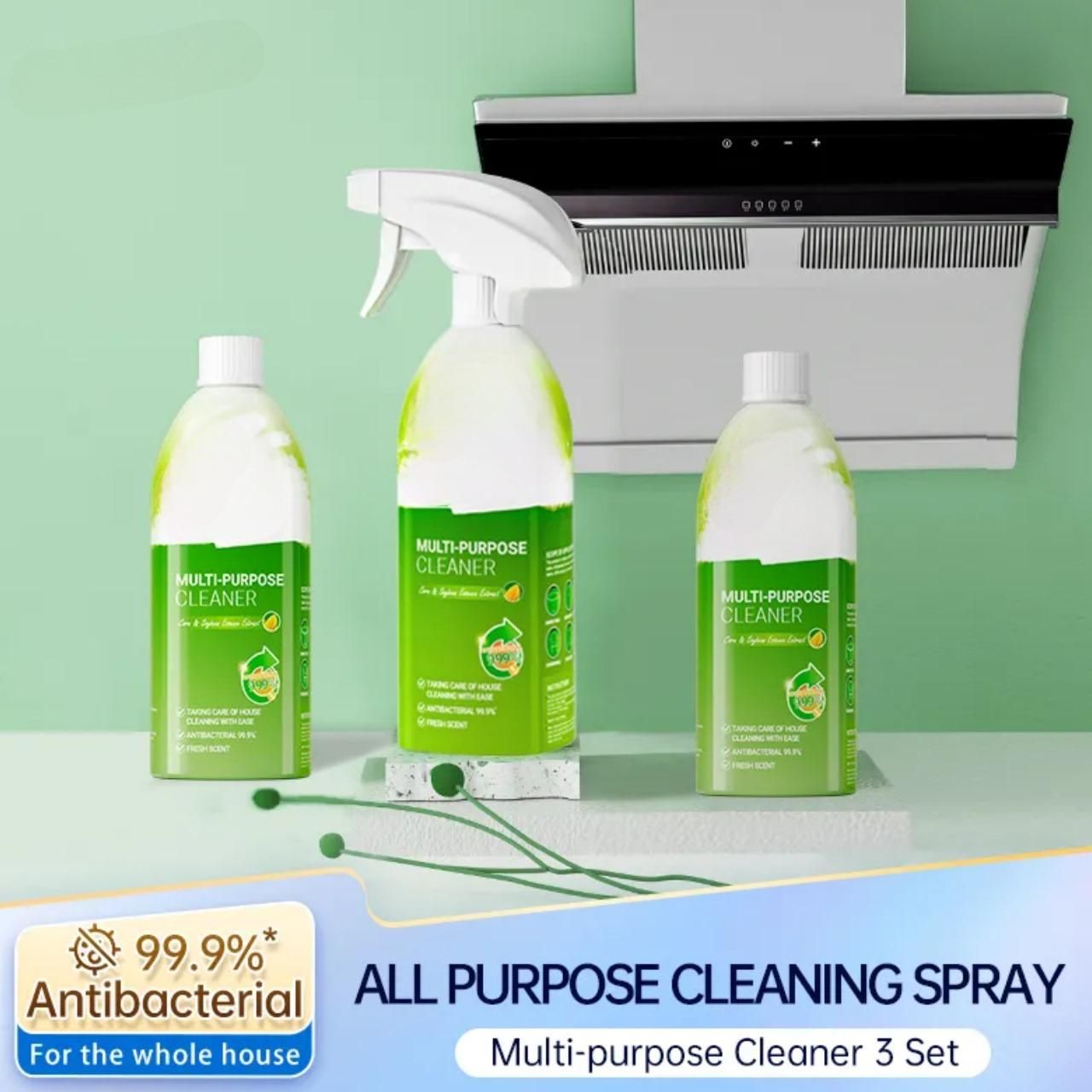 🧼✨ Multi-Purpose Cleaner Spray – Kitchen, Bathroom, Tiles & Floor