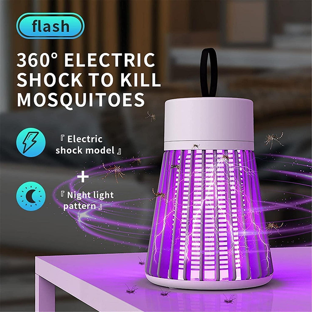 🦟⚡ Electric Shock Mosquito Killer Racket